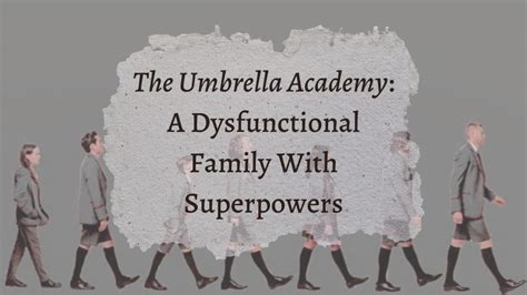 Umbrella Academy ! Une Famille Dysfonctionnelle avec des Superpouvoirs Extraordinaires