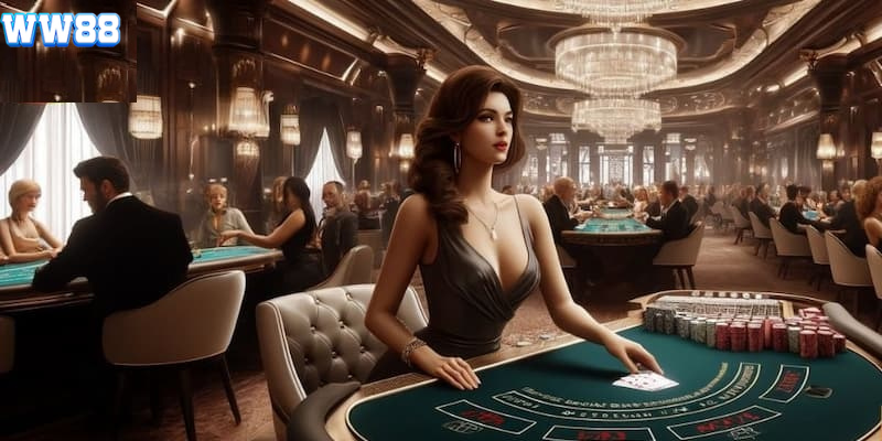 Chơi game giải trí kiếm tiền thật cùng dàn Dealer xinh đẹp 